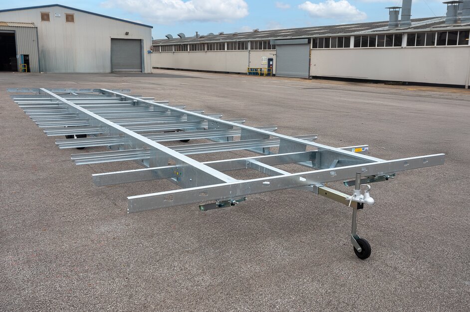 Static chassis applications for mobile homes and holiday homes from AL-KO | © AL-KO Vehicle Technology Group